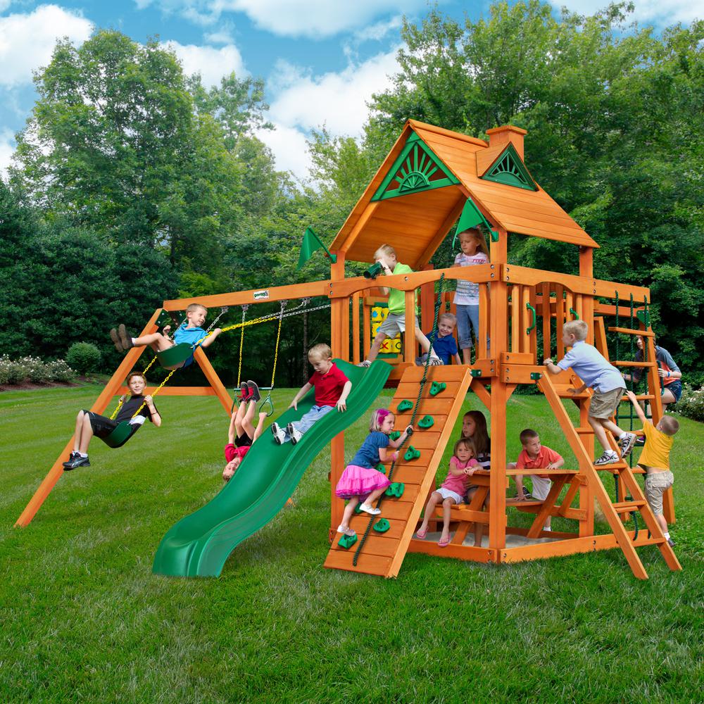 Navigator AP Deluxe Wooden Swing Set