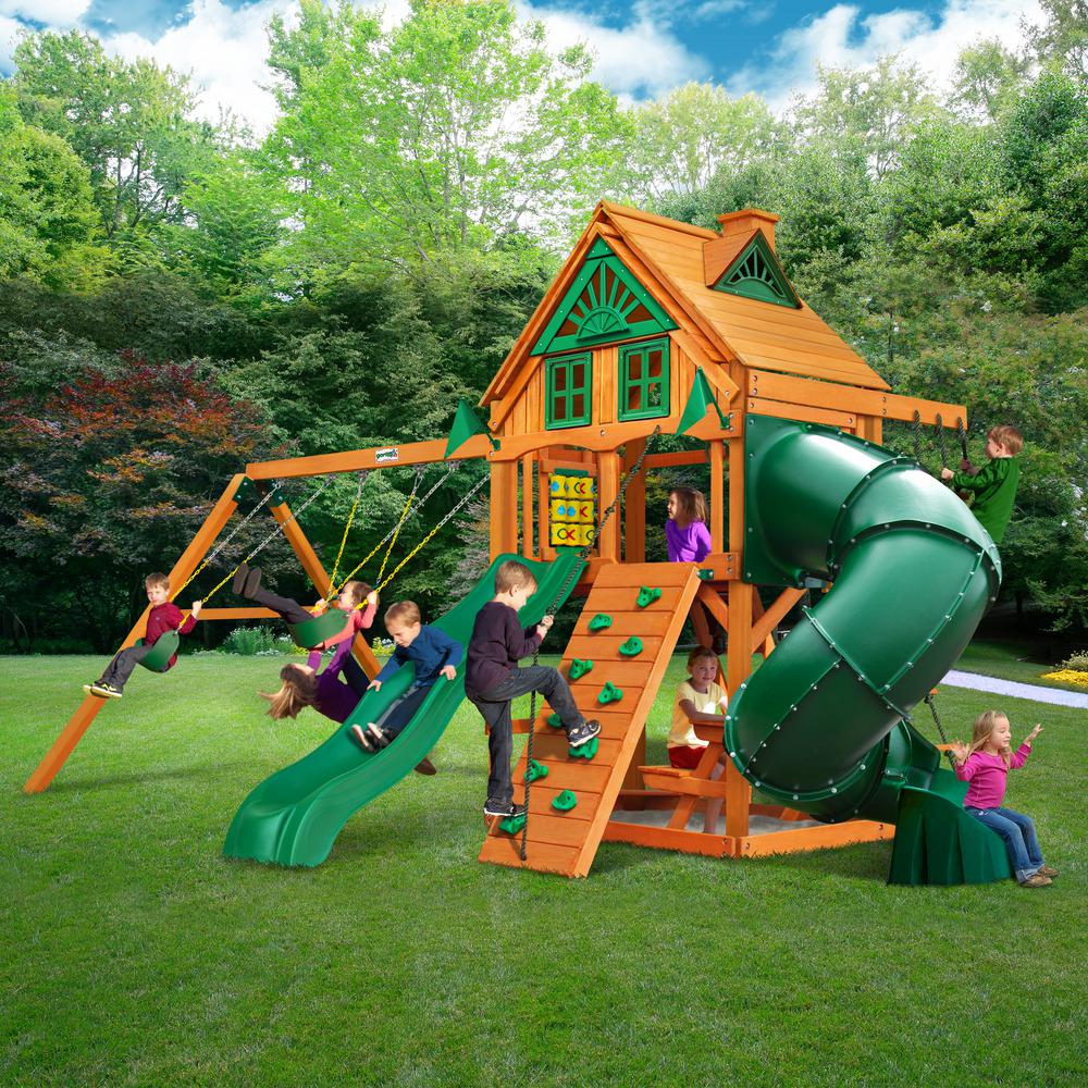 Mountaineer AP Wooden Swing Set