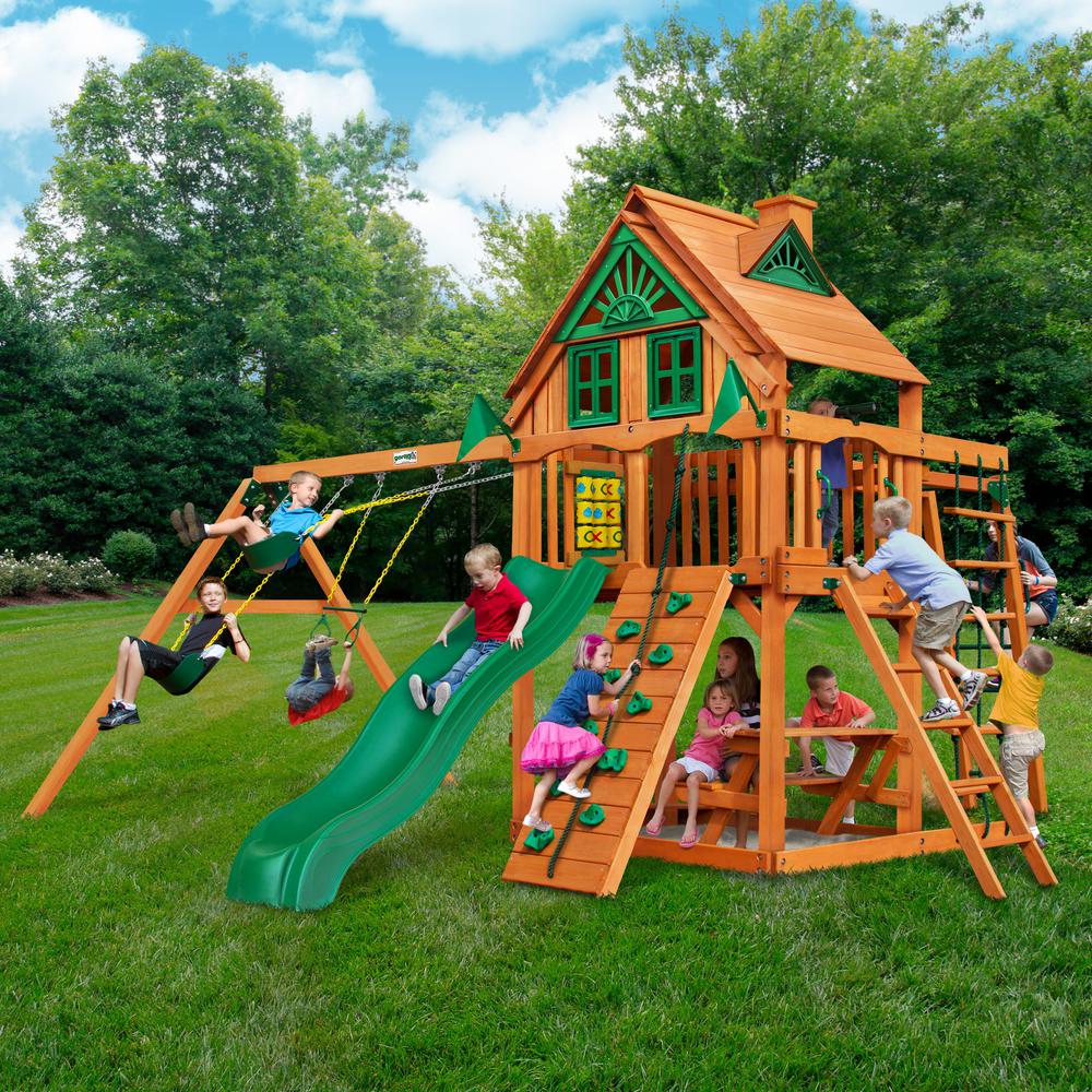 Navigator AP Deluxe Wooden Swing Set