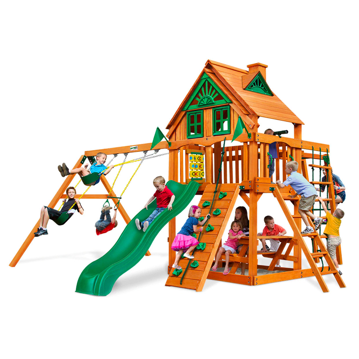Navigator AP Deluxe Wooden Swing Set