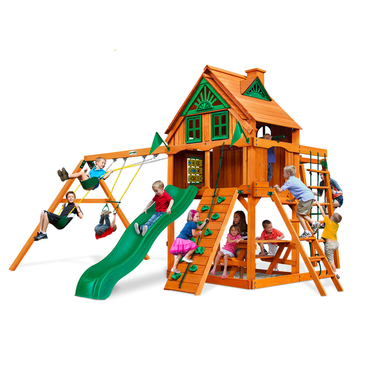 Navigator AP Deluxe Wooden Swing Set
