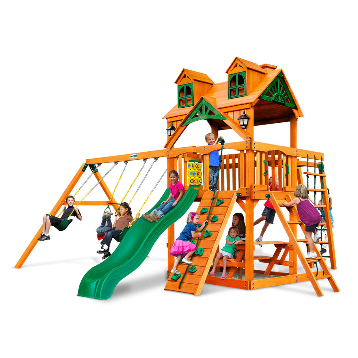 Navigator AP Deluxe Wooden Swing Set