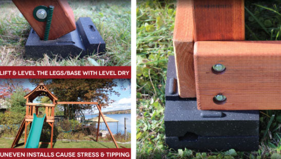 Level Dry Playset Leveling System