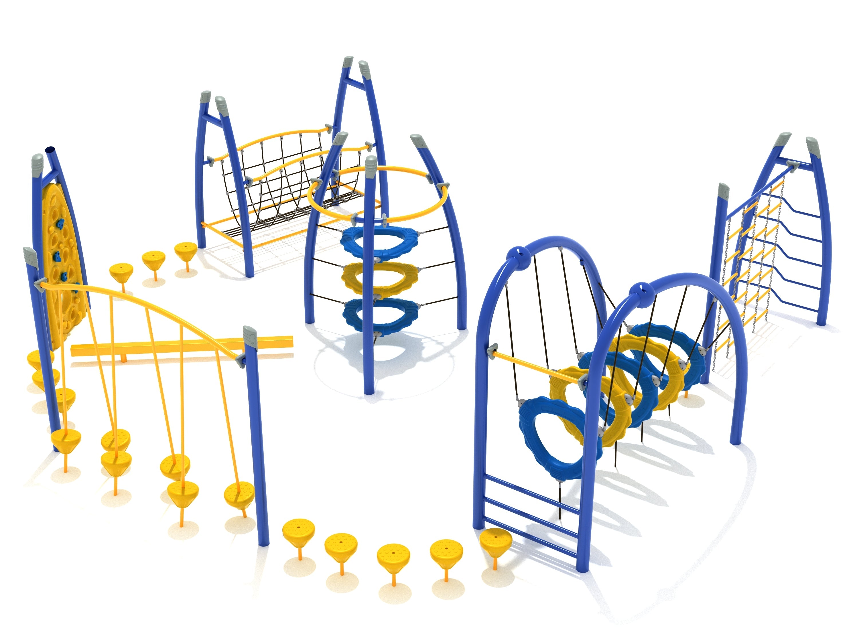 Newfane Village Fitness Course Playground