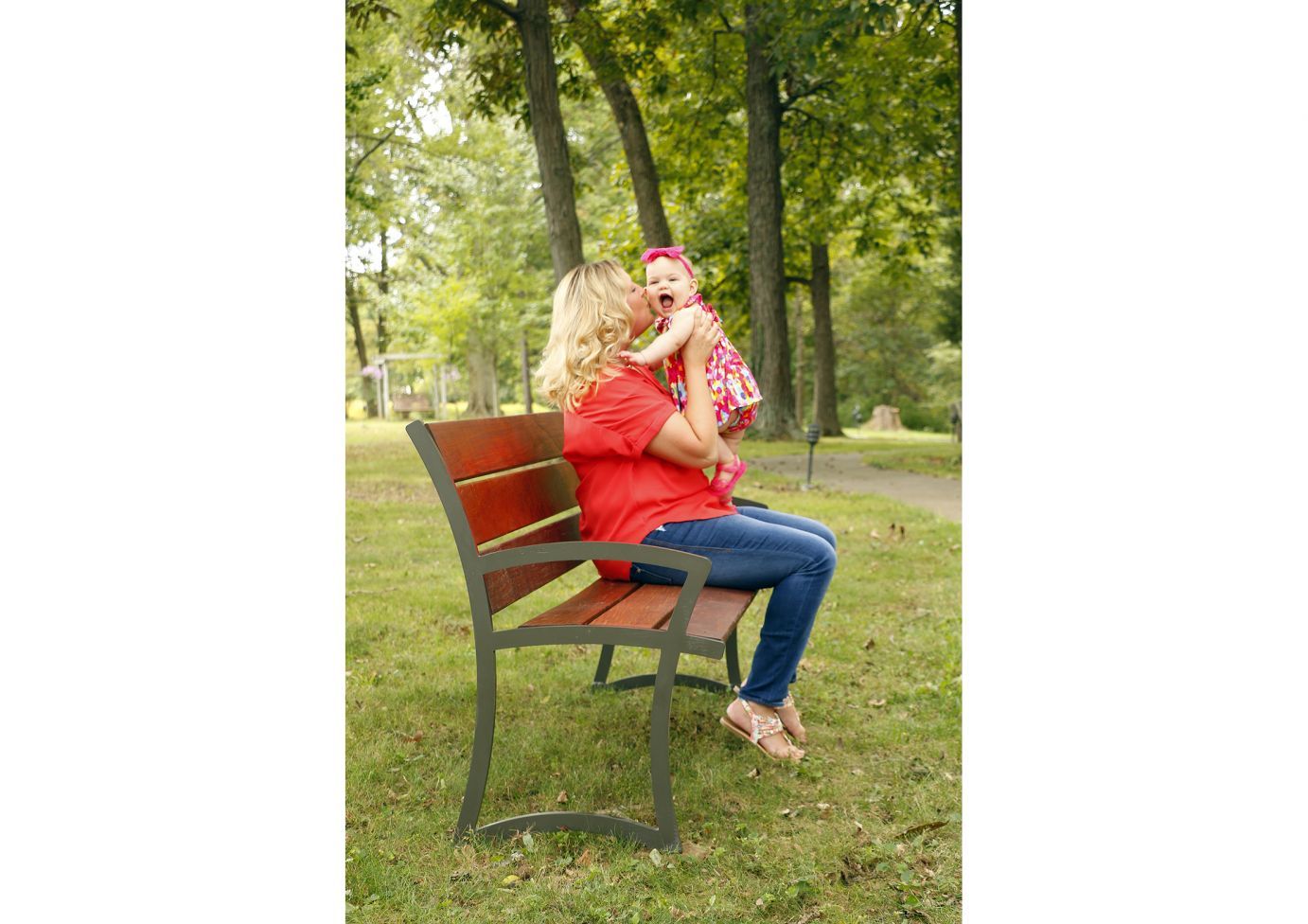 Madison Bench with Back - Ipe Wood