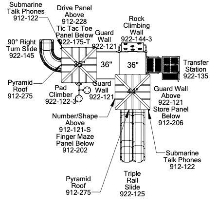 Miss Jenna Modular Playground