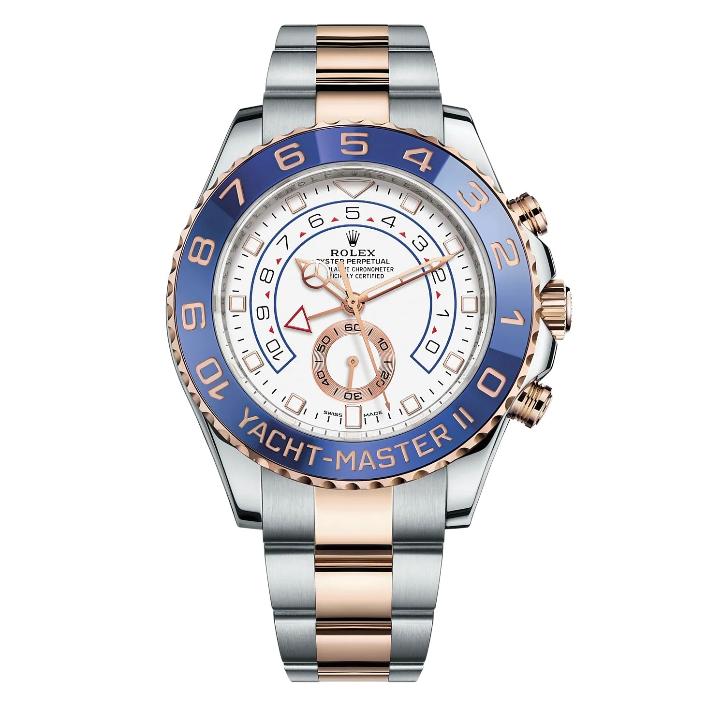 Rolex Yacht-Master II 44mm Two-Tone Everose Gold - 116681 - Mint 2023