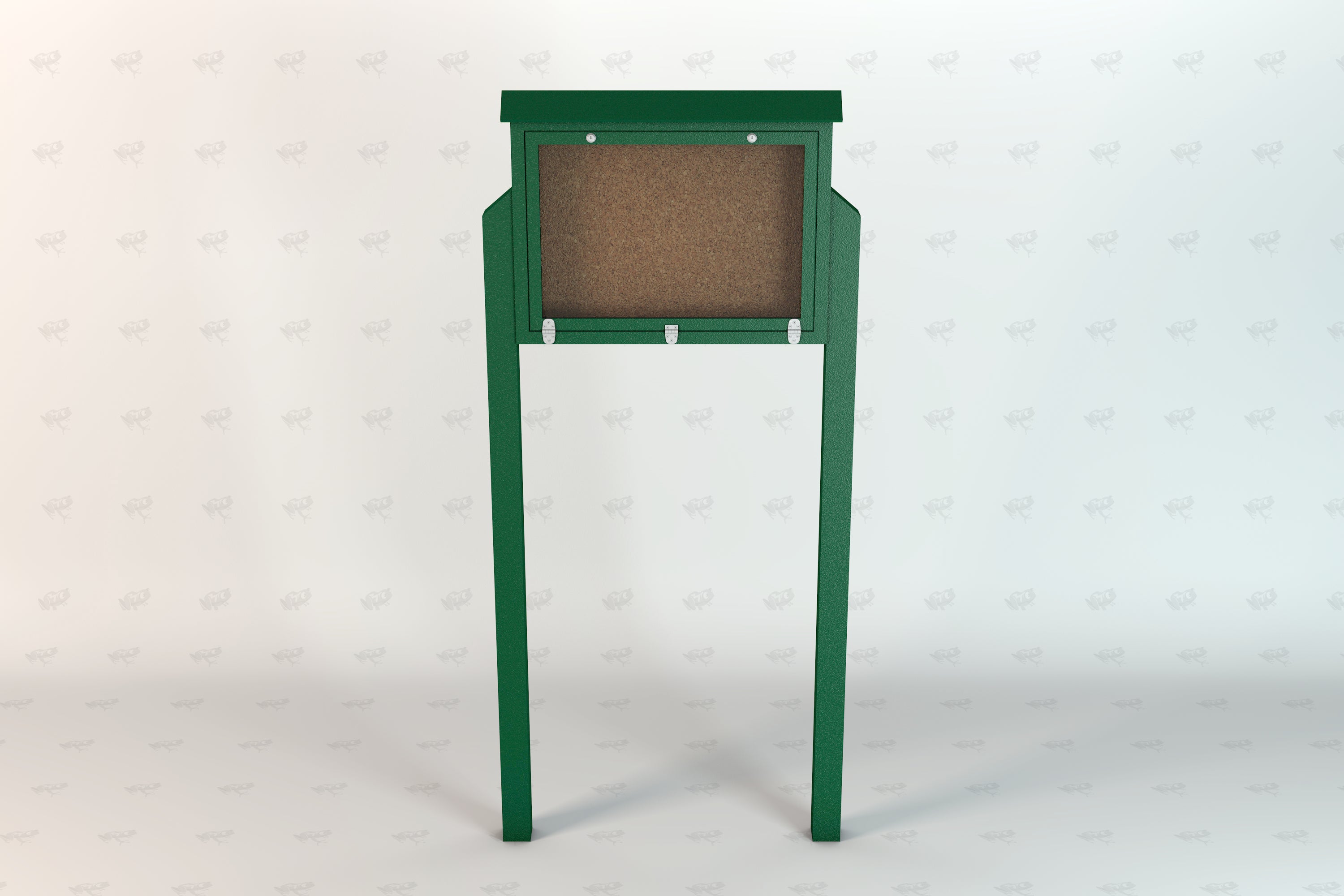 Medium Recycled Plastic Hinged Message Center