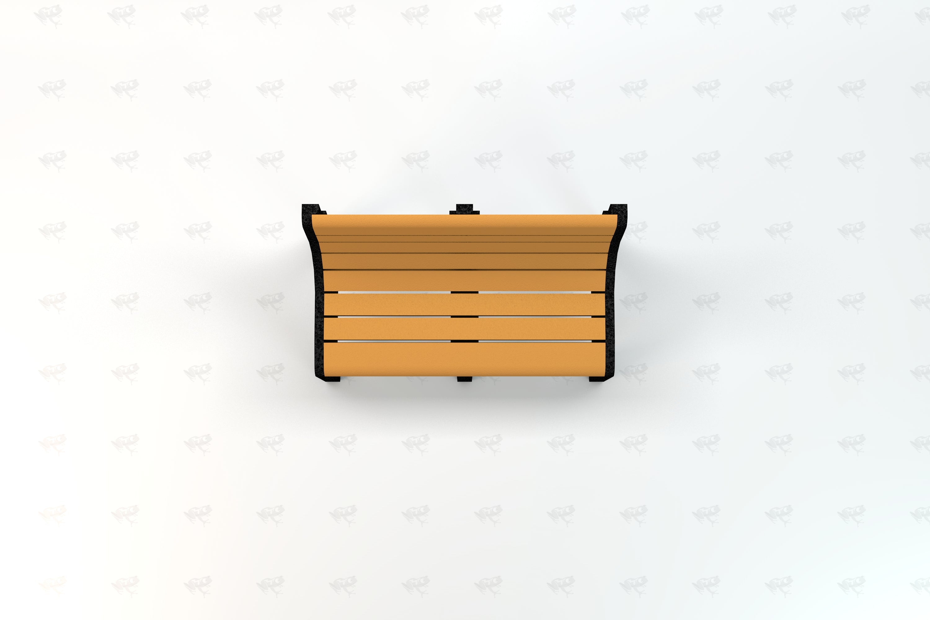 Newport Recycled Plastic Park Bench