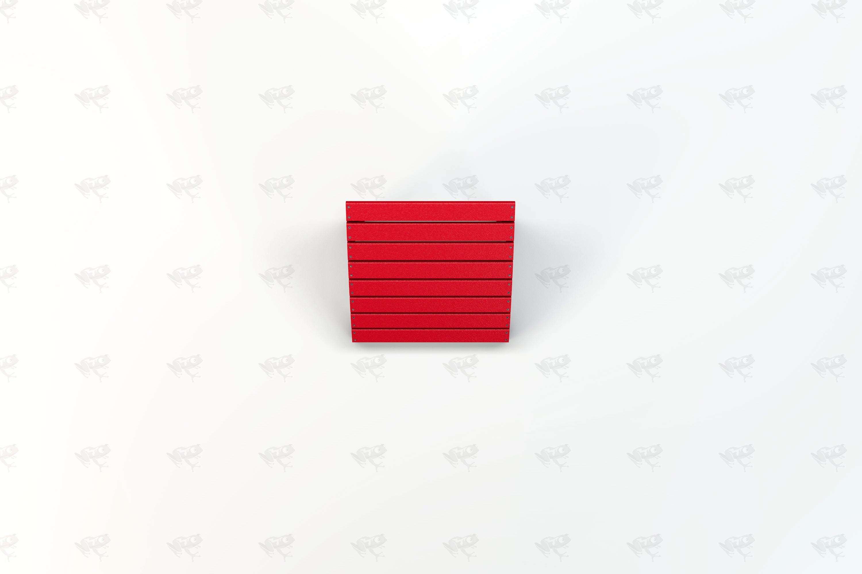 Ottoman Recycled Plastic Adirondack