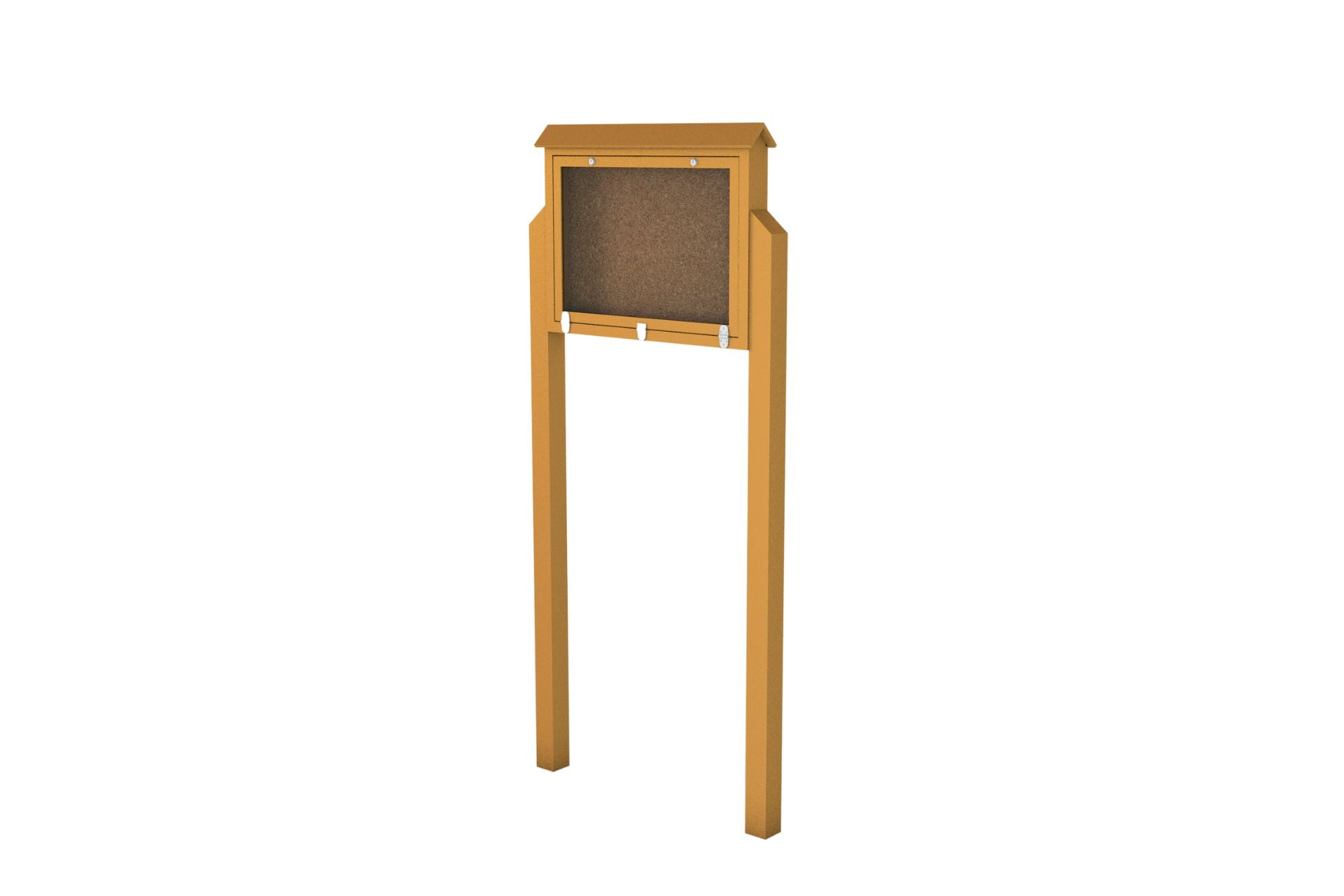 Medium Recycled Plastic Hinged Message Center