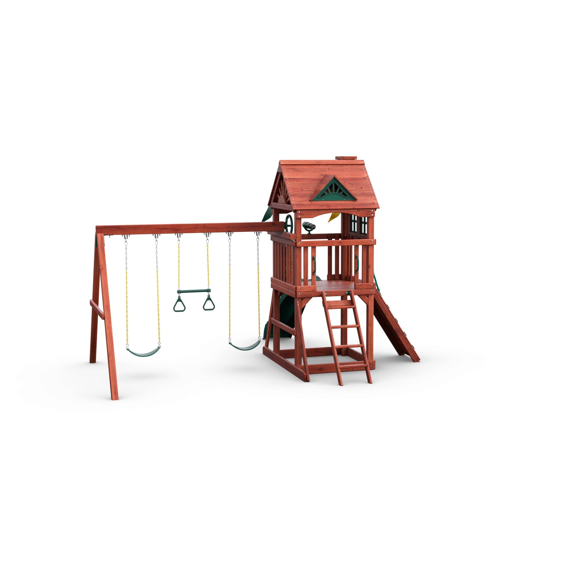 Nantucket Wooden Swing Set