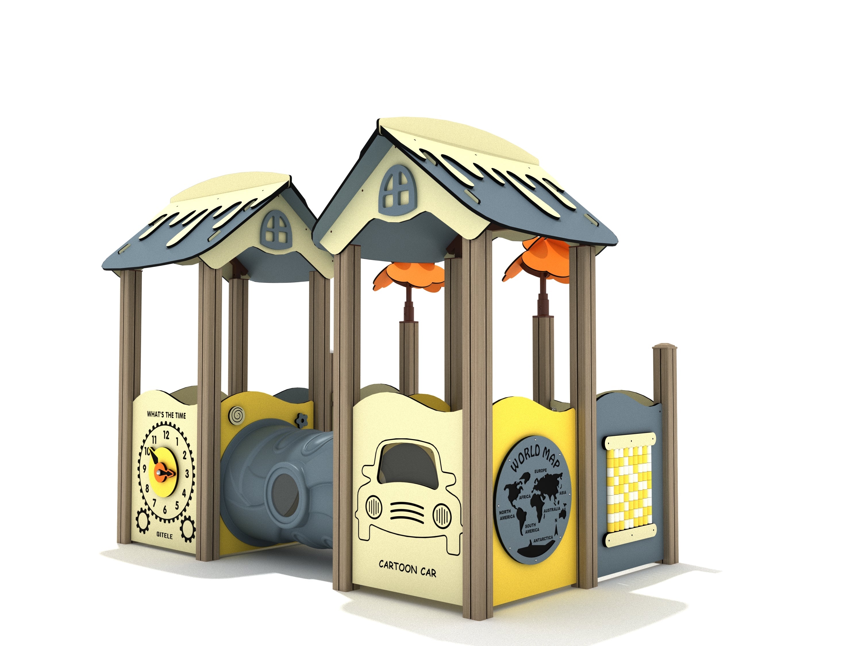 Osage Orange Canopy Quest Play Structure