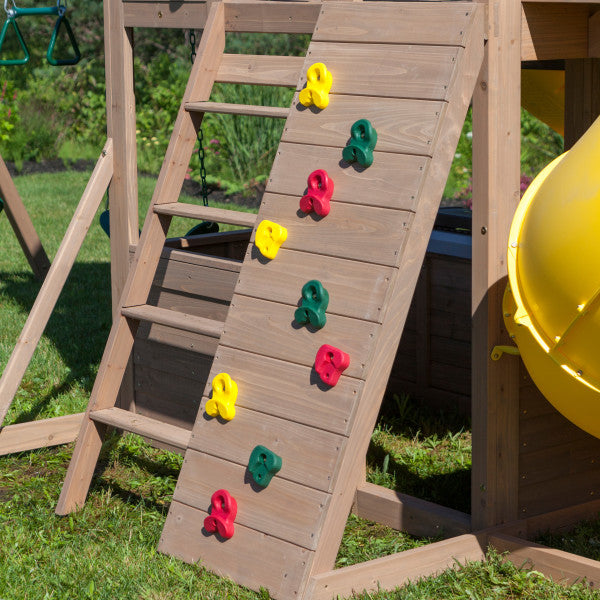 Lookout Lodge Wooden Swing Set / Playset