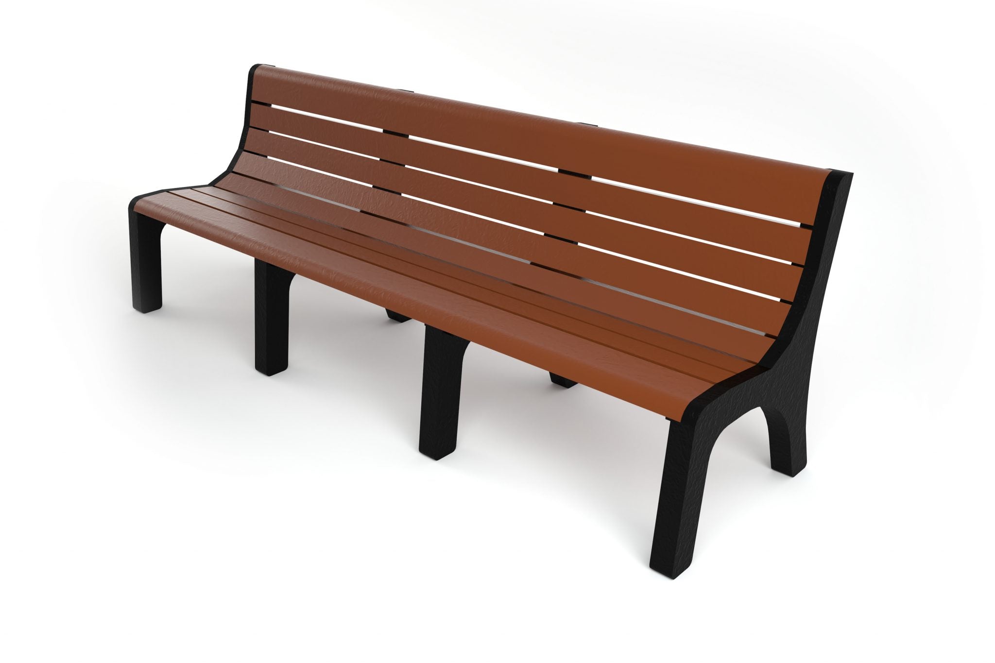 Newport Recycled Plastic Park Bench