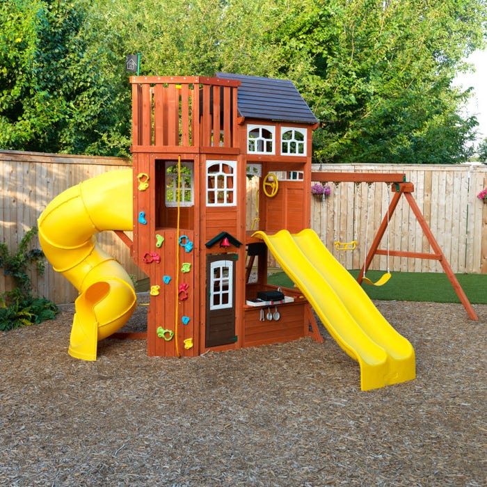 Lookout Extreme Wooden Swing and Play Set