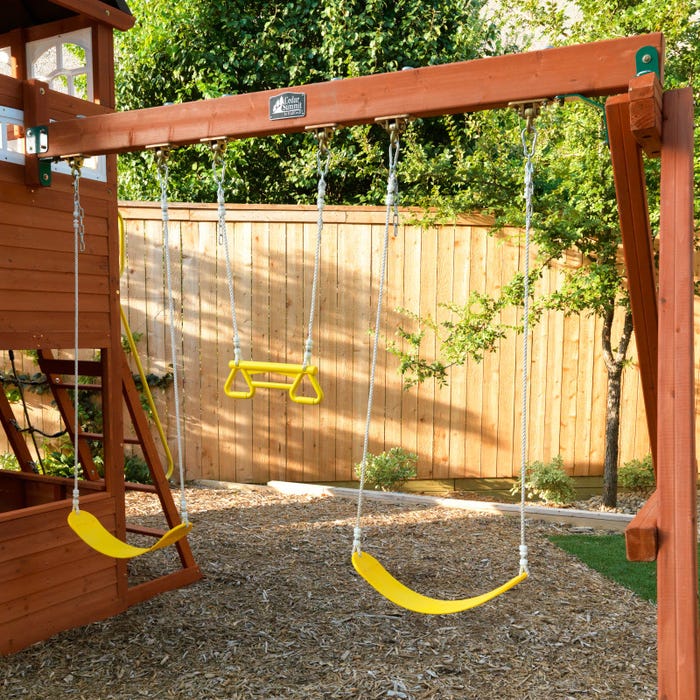 Lookout Extreme Wooden Swing and Play Set