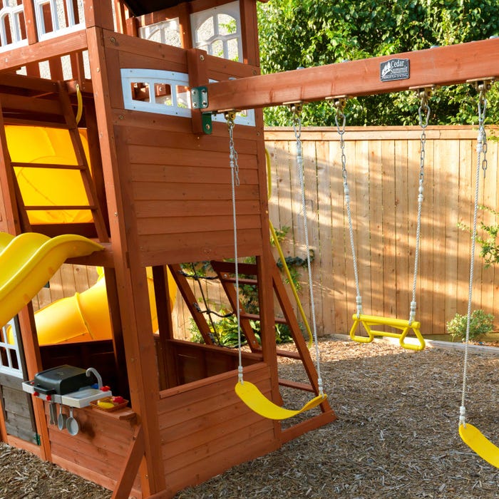 Lookout Extreme Wooden Swing and Play Set