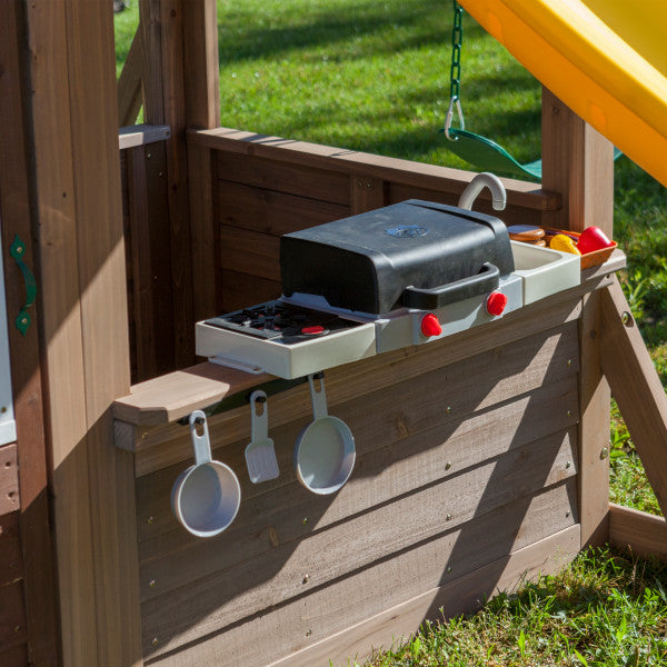 Lookout Lodge Wooden Swing Set / Playset