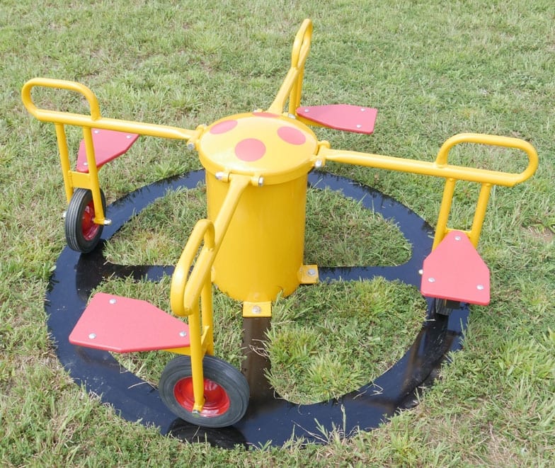 Mini Circle Cycle 4 Seat Inground Play Rider