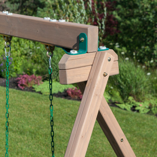 Lookout Lodge Wooden Swing Set / Playset