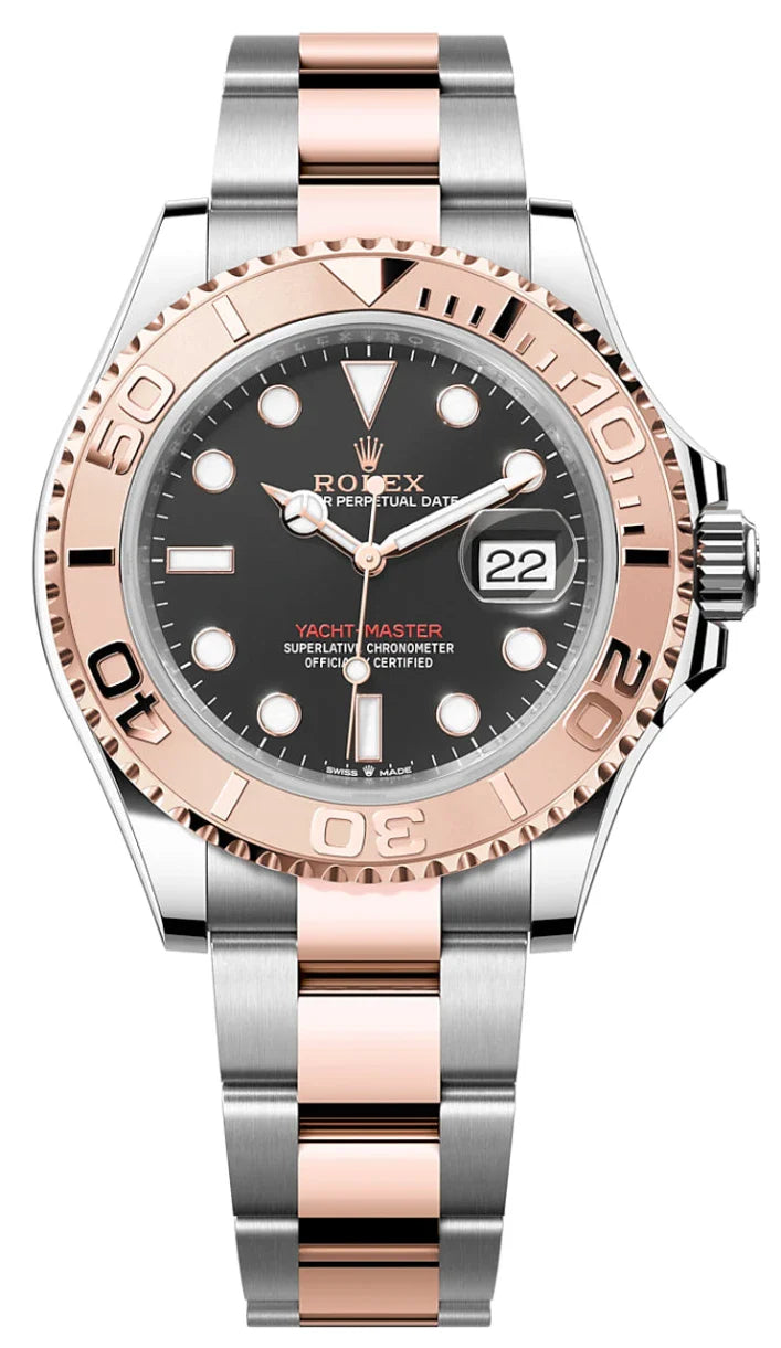 Rolex Yacht-Master 40mm Everose Black Dial - 126621 - New 2025