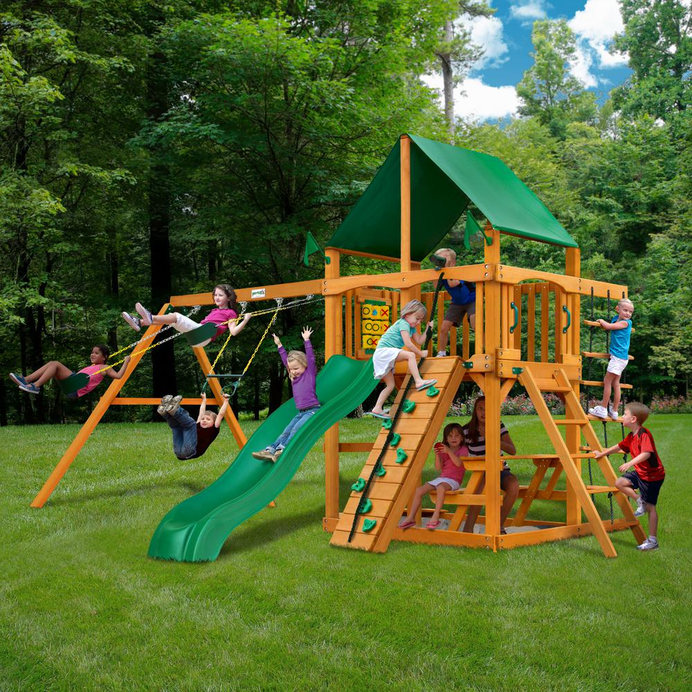 Chateau AP Wooden Swing Set