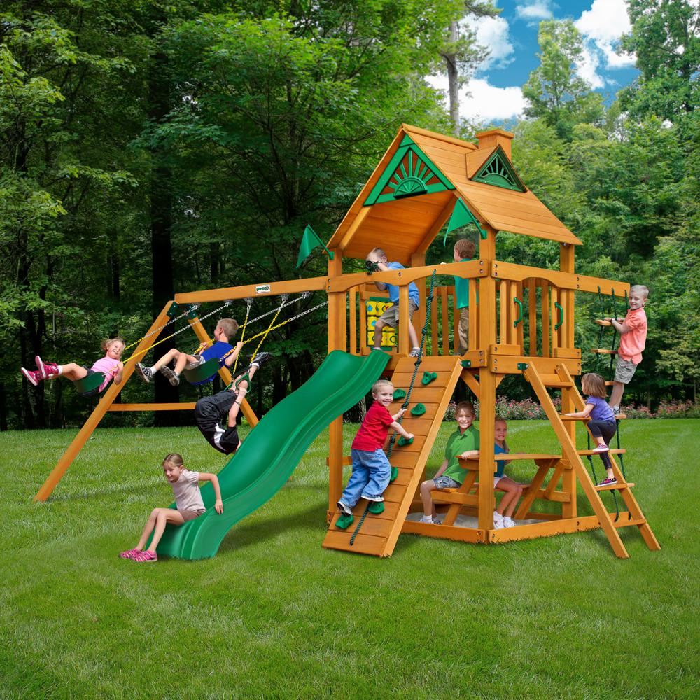 Chateau AP Wooden Swing Set