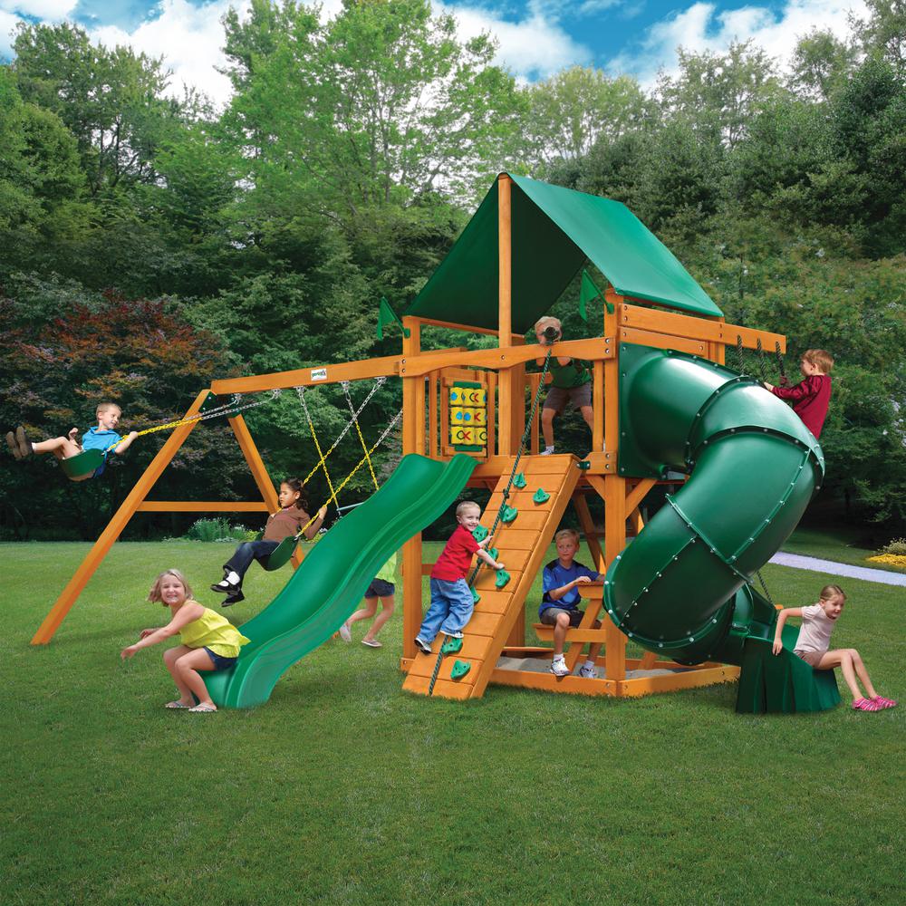 Mountaineer AP Wooden Swing Set