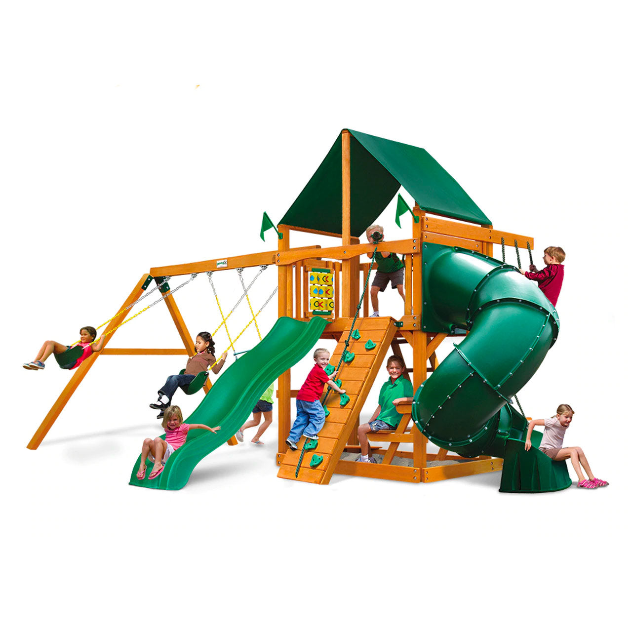 Mountaineer AP Wooden Swing Set