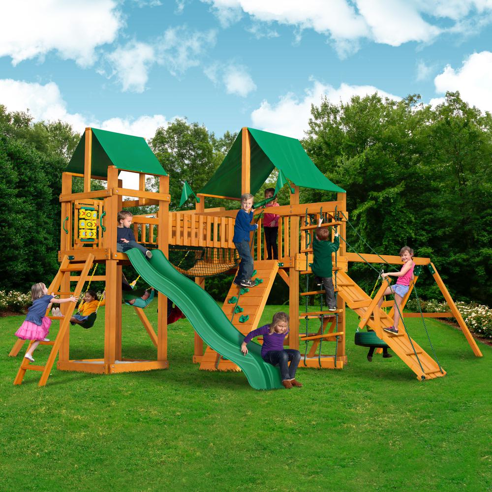Pioneer Peak AP Wooden Swing Set