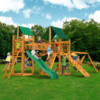 Pioneer Peak AP Wooden Swing Set