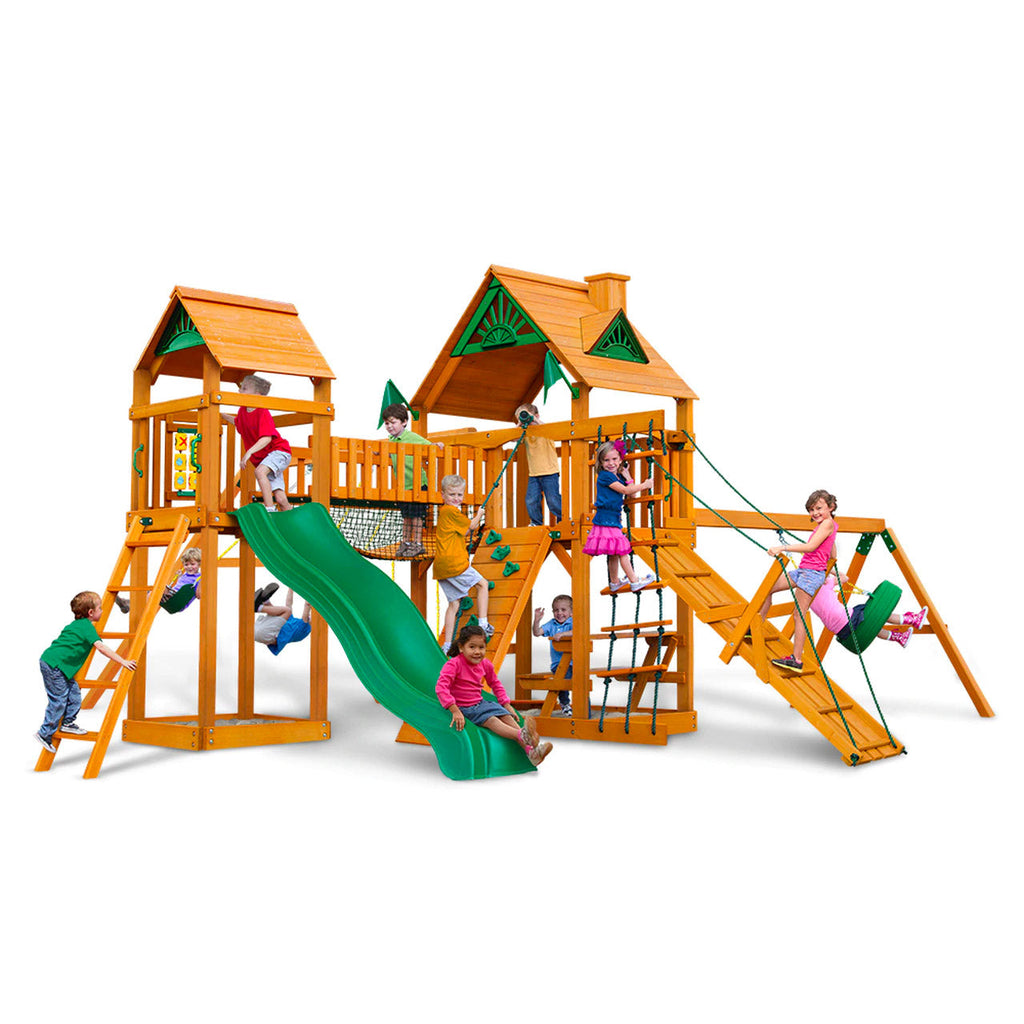 Pioneer Peak AP Wooden Swing Set