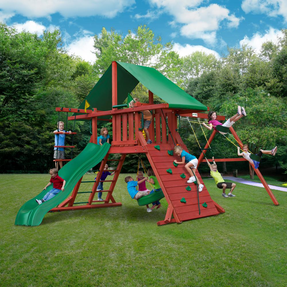 Sun Valley I Wooden Swing Set