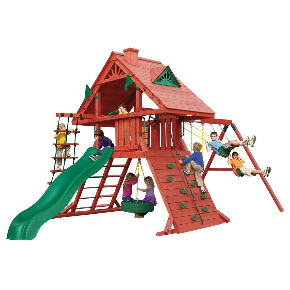 Sun Palace I Wooden Swing Set