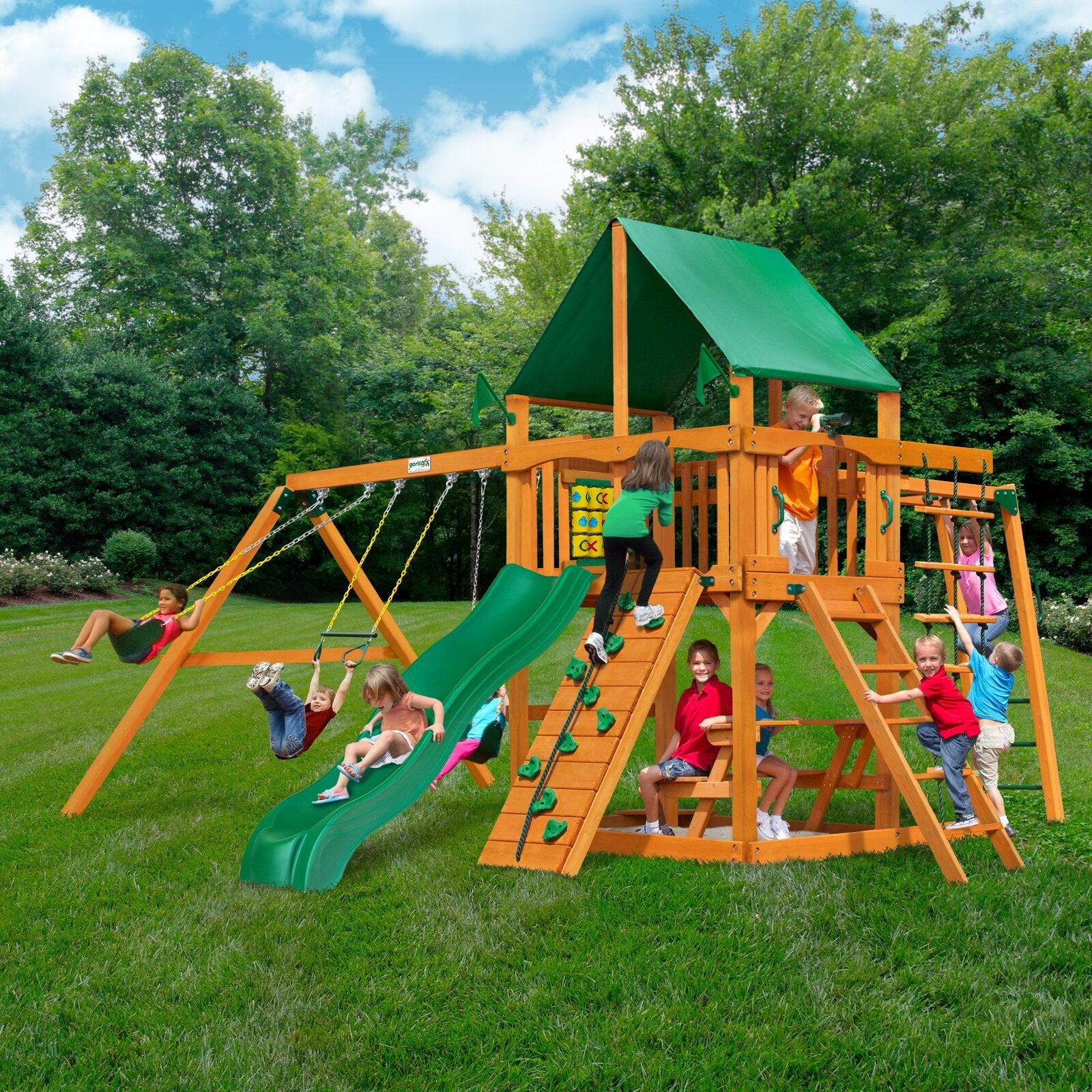 Navigator AP Deluxe Wooden Swing Set