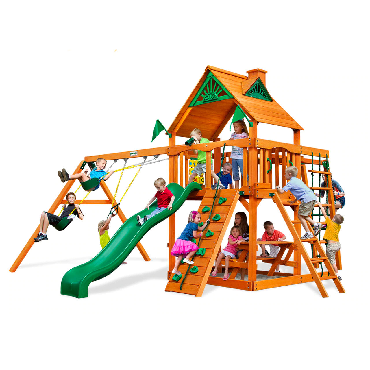 Navigator AP Deluxe Wooden Swing Set