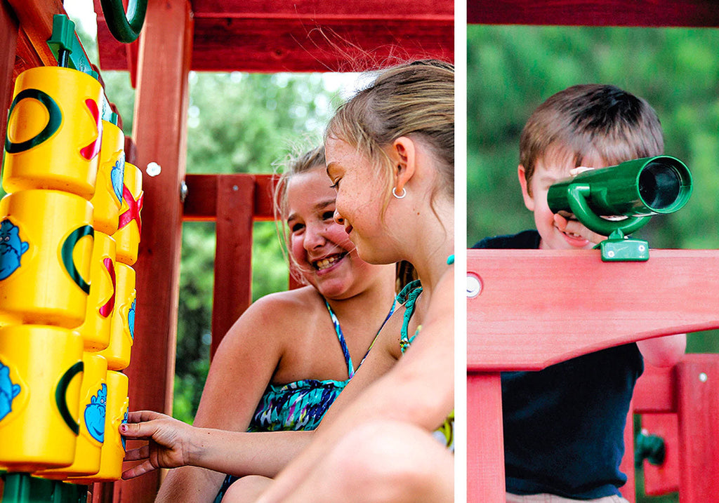 Nantucket Wooden Swing Set