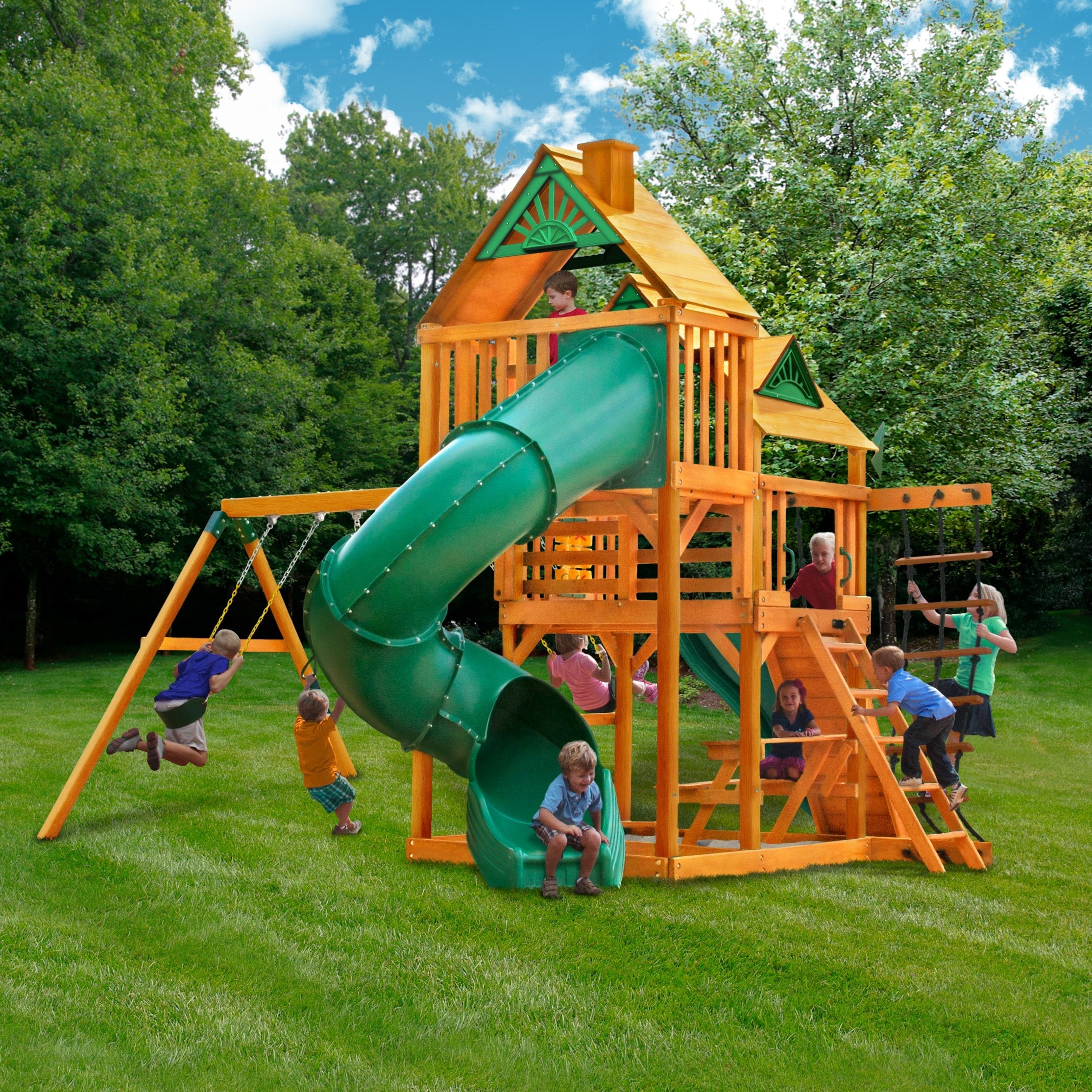 Great Skye I AP Wooden Swing Set