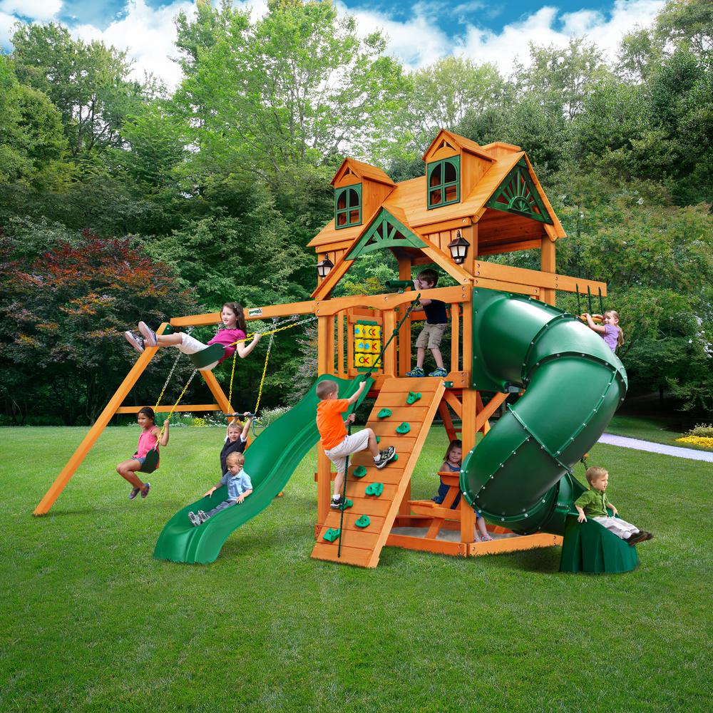 Mountaineer AP Wooden Swing Set