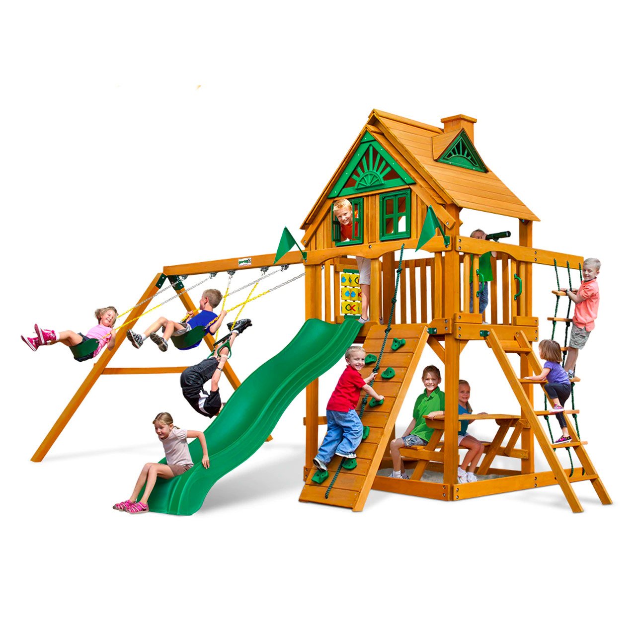 Chateau AP Wooden Swing Set