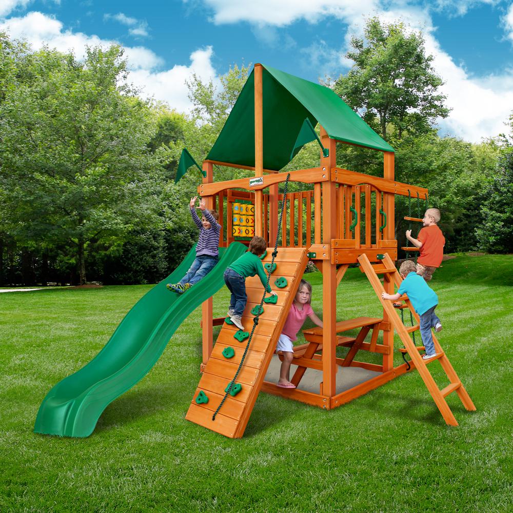 Chateau Tower AP Wooden Swing Set