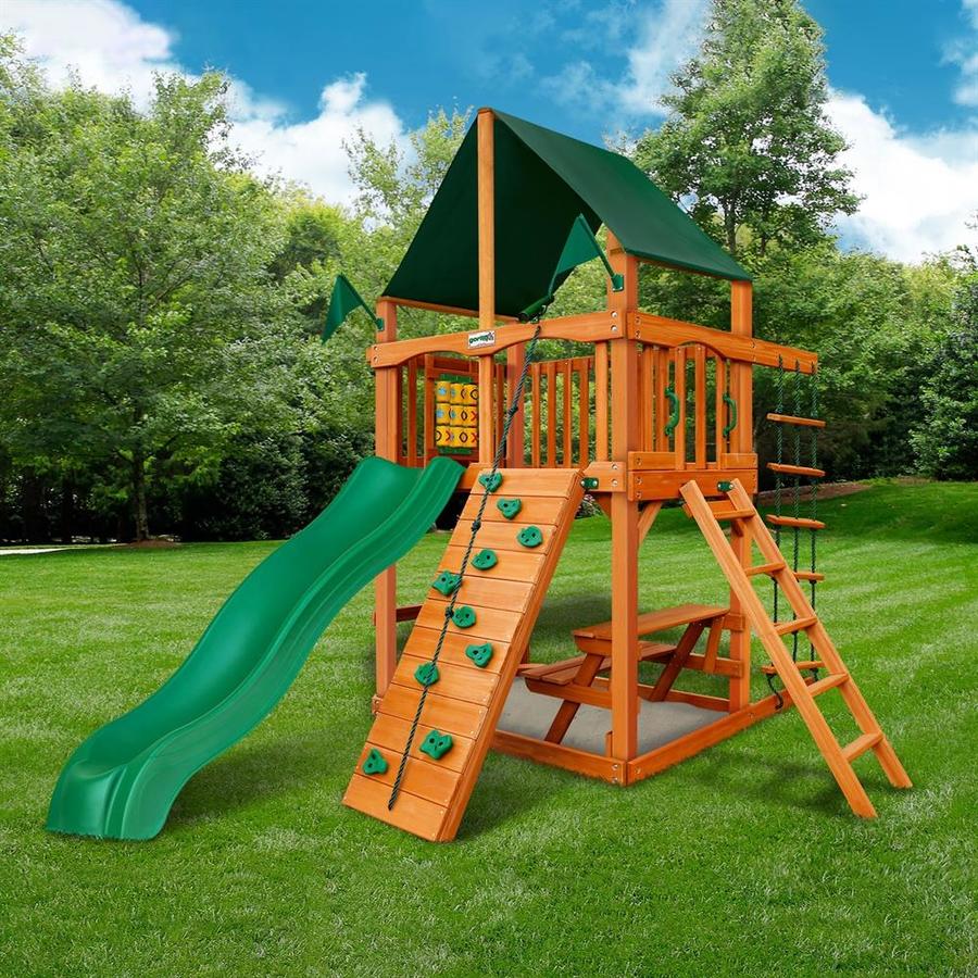 Chateau Tower AP Wooden Swing Set