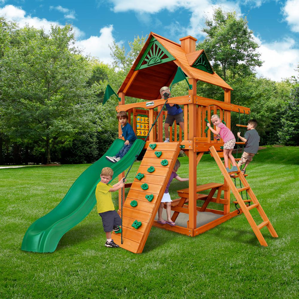 Chateau Tower AP Wooden Swing Set