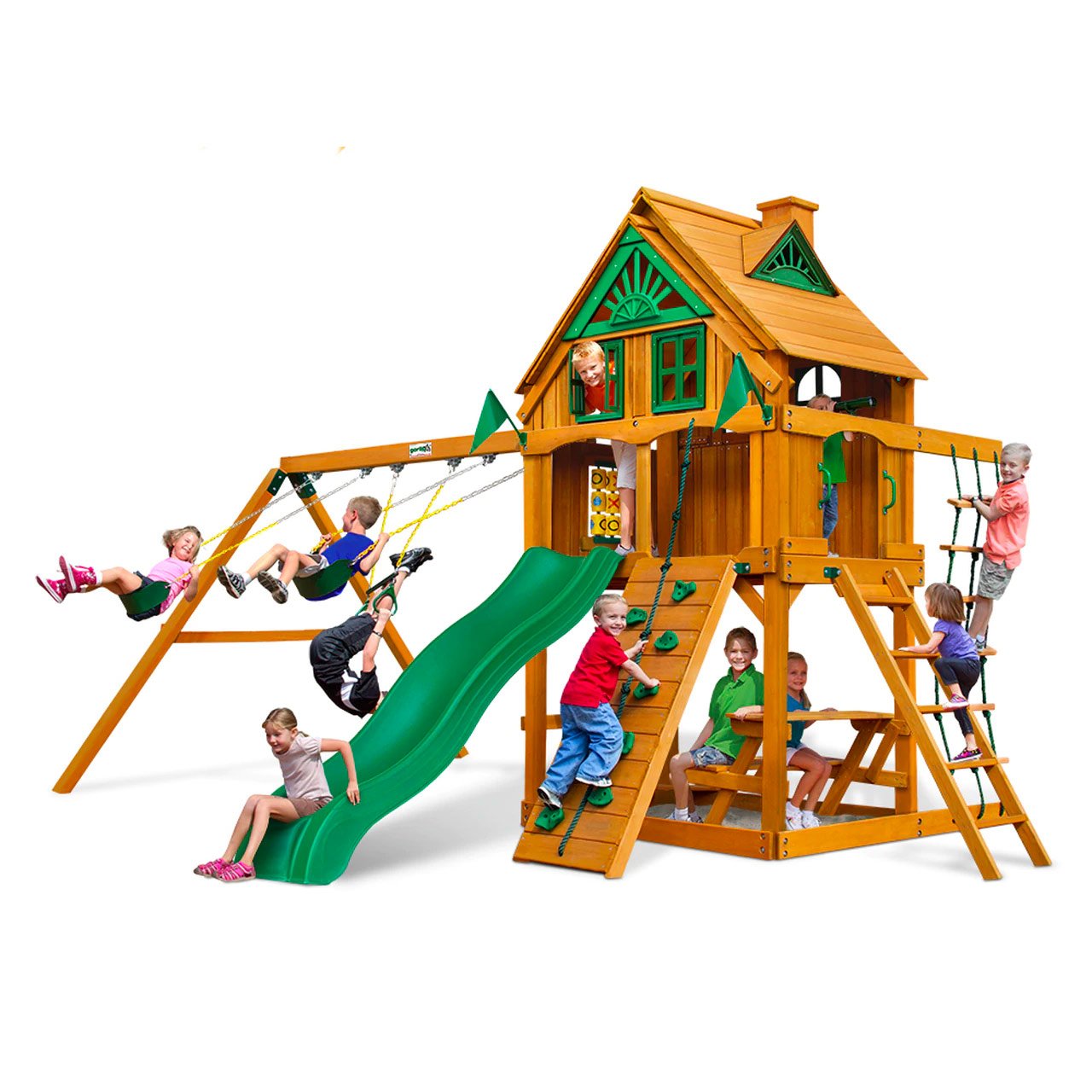 Chateau AP Wooden Swing Set