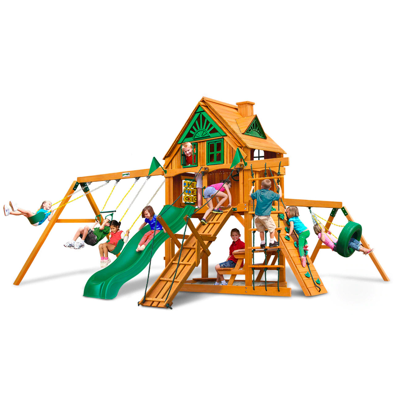 Frontier AP Wooden Swing Set
