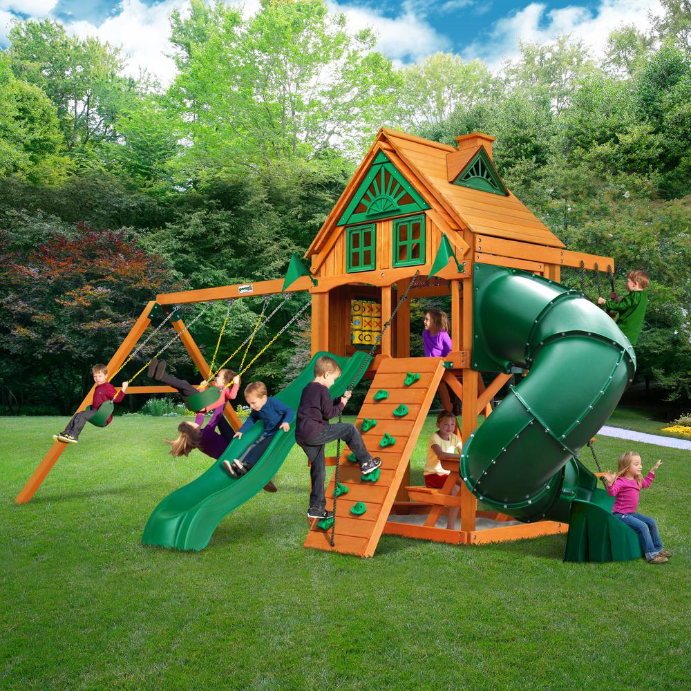 Mountaineer AP Wooden Swing Set