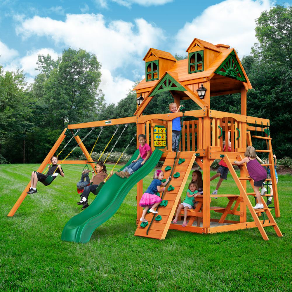 Navigator AP Deluxe Wooden Swing Set