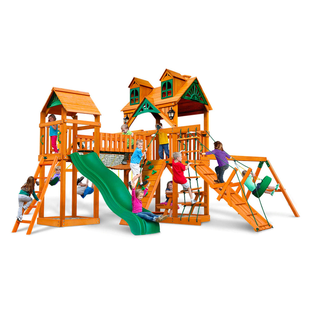 Pioneer Peak AP Wooden Swing Set