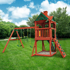 Five Star II Wooden Swing Set